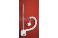 PMH HT2 elektrická vykurovacia tyč s termostatom, 600 W, lesklá biela, skrútená