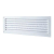 Ventilačná plastová mriežka, biela, MV350-95x334