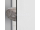SanSwiss PUR PU13P Sprchové dvere do niky s pevnou stenou, P, 1000x2000, chróm, sklo Satén