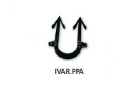 Ivar PPA Fixačná príchytka na potrubia-50mm