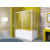 Aquatek ROYAL VA4 vaňová zástena 180x70/140, rám biely, sklo číre 62