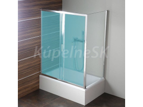 Sapho DEEP sprchová bočná stena 900 x 1500 mm, číre sklo