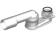 Aquatek vaňový sifon 1438/I pre odtokový systém Klik-Klak.- nutný diel pre vaňový sifón