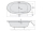 Polysan STADIUM oválna vaňa, 190x95x46cm, 308 l, biela