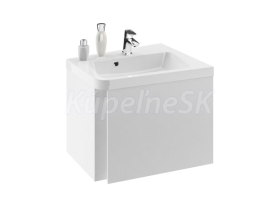 RAVAK SD 10° skrinka pod rohové umývadlo, R, 65x53,5x45 cm, biela + CLEANER čistič