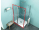 Polysan ZOOM LINE dvere do niky/pre rohový sprchový kút 80x190cm, rám chróm, sklo číre