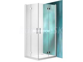 Roth TZOP1 100/200 Dvere sprchové Skladacie pre rohový sprch.kút Brillant/Číre sklo