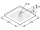 Kludi A-QA ECO horná sprcha 250 x 250mm,chróm 6654105-00