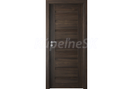 PORTA Doors SET Rámové dvere VERTE PREMIUM D.0 Plné, 3Dfólia Dub Tmavý+zárubeň