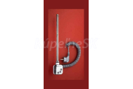PMH HT2 elektrická vykurovacia tyč s termostatom,200W,lesklá metalick strieborná,skrúte