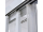 Roth PD3N 80x190cm posuvné sprchové dvere do niky, Brillant/Transparent