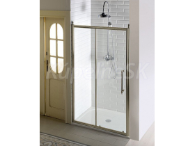 Gelco ANTIQUE sprchové dvere posuvné 1200mm, číre sklo, bronz