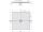 Polysan MIRAI sprchová vanička štvorec z liateho mramoru 90x90x1,8cm, biela