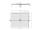 Polysan MIRAI vanička z liateho mramoru, obdĺžnik 110x90x1,8cm, pravá, biela