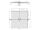 Polysan MIRAI vanička z liateho mramoru, štvorec 100x100x1,8cm, biela