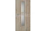 Doornite CPL-Premium laminátové STRIPE SKLO Buk Prírodný interiérové dvere