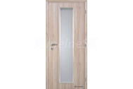 Doornite CPL-Deluxe laminátové interiérové dvere ALU LINEA SKLO, Fleewood Šampanský, DTD