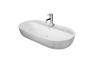 Duravit Luv Washbowl 800mm Luv, white WG without OF, with Tap, w.1 TH