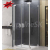 SanSwiss CADURA CA2C 80cm, 2-kridlové dvere Nika/rohový kút, profil Aluchr, sklo Číre