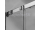 Aquatek ZEUS R14 Rohový sprchový kút 100x80x195cm, dvoje zásuvné dvere, chróm, číre sklo