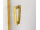 SanSwiss CADURA CA1C 100cm,1-kridlové dvere Nika/rohový kút,profil Zlatý,sklo Číre,Ľavé