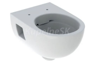 Geberit Selnova Závesné WC Rimfree 530x360mm Uzavretý tvar, Biele, oblé