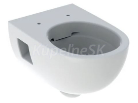 Geberit Selnova Závesné WC Rimfree 530x360mm Uzavretý tvar, Biele, oblé