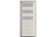 PORTA Doors SET Rámové dvere VERTE HOME C.3 so sklom, 3D fólia Nórska borovica + zárubeň