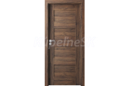 PORTA Doors Set BEZFALCOVÉ dvere VERTE PREMIUM A.0 Plné, 3Dfólia Dub Šarlátový+zárubeň