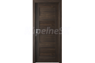 PORTA Doors Set BEZFALCOVÉ dvere VERTE PREMIUM A.0 Plné, 3Dfólia Dub Tmavý+zárubeň