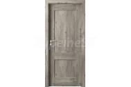 PORTA Doors Set BEZFALCOVÉ dvere VERTE PREMIUM C.0 Plné, 3Dfólia Dub Sibírsky+zárubeň