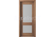 PORTA Doors Set BEZFALCOVÉ dvere VERTE PREMIUM C.2 skloMat, 3Dfólia Dub Kalifornia+zárubeň