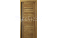 PORTA Doors Set BEZFALCOVÉ dvere VERTE PREMIUM D.0 Plné, 3Dfólia Agát Medový+zárubeň