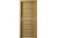 PORTA Doors Set BEZFALCOVÉ dvere VERTE PREMIUM D.0 Plné, 3Dfólia Dub Prírodný+zárubeň