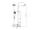 Bruckner BARON sprchový stĺp, chróm