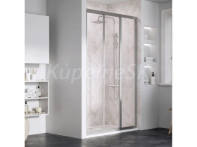 Ravak ASDP3-80 Sprchové dvere posuvné trojdielne 80x198 cm, satin, transparent + Cleaner