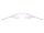 Glass Profile GPS3/SX/10 spádový profil ľavý nerez satin 98cm, 10mm, na podlahu