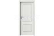 PORTA Doors SET BEZFALCOVÉ dvere VECTOR PREMIUM V Plné, Lak premium-Biela + zárubeň fólia