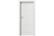 PORTA Doors SET BEZFALCOVÉ dvere VECTOR PREMIUM W Plné, Lak premium-Biela + zárubeň fólia