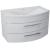 Sapho JULIE umývadlová skrinka 90x50x50cm, 2xzásuvka,biela (59905)