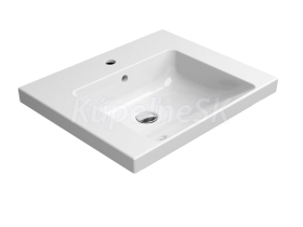 GSI NORM keramické umývadlo 60x18x50 cm, biela ExtraGlaze