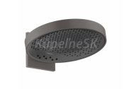 Hansgrohe 26234340 Rainfinity 360 3jet Horná sprcha s pripojením, kefovaný čierny chróm