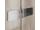 Mereo Sprchový kút, Novea, obdĺžnik, 110x120 cm, chróm ALU, sklo Číre, dvere ľavé a pevný