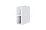 Mereo Aira, kúpeľňová skrinka 20 cm, spodná, biela
