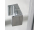 Roth BIPF2 80cm Dvere sprchové 1-krídlové pre rohový sprch.kút, profil Čierny, Číre sklo