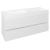 Sapho ODETTA umývadlová skrinka 118x50x43,5cm, biela lesk