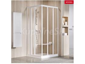 Ravak Sprchové dvere pre rohový sprchový kút  ASRV3-80-198 biela, transparent + CLEANER