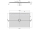 Polysan MIRAI sprchová vanička obdĺžnik z liateho mramoru 120x80x1,8cm, Pravá, biela