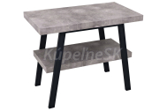 Sapho TWIGA umývadlový stolík 90x72x50 cm, Cement