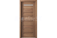 PORTA Doors SET Rámové dvere VERTE PREMIUM D.1 skloMat, 3Dfólia Dub Kalifornia+zárubeň